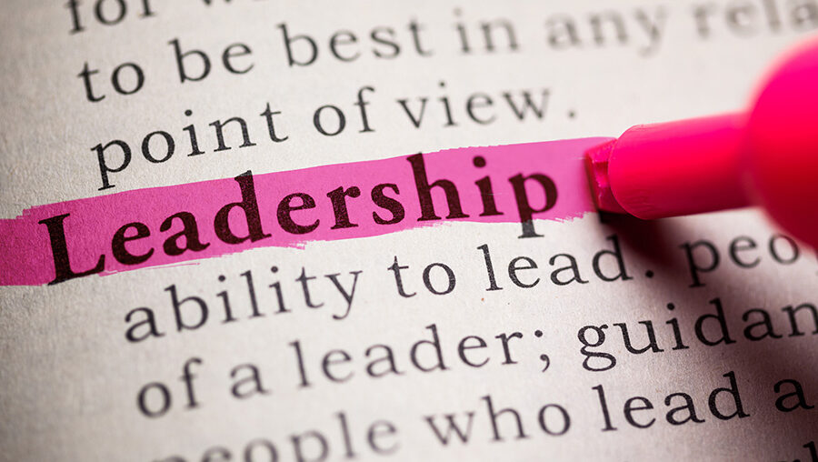 page with leadership highlighted and it's definition showing