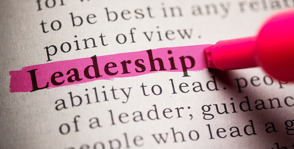 page with leadership highlighted and it's definition showing